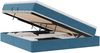 vidaXL Aufbewahrungsbett mit Matratze Dunkelblau 180 x 200 cm Samt 3370321 Bild 2