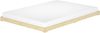 Futonbett 160x200 platzsparend extra niedriges Loftbett Fichte Tanne geölt V-60.47-16 Rollrost und Matratzen inkl. Bild 2