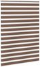 vidaXL Doppelrollo Braun 155x200 cm Stoffbreite 150,9 cm Polyester 4014376 Bild 3