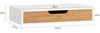 SoBuy FRG92-WNX2 Nachttisch, MDF, Melamin, Weiß, 40 x 8 x 24 cm Bild 3
