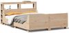 vidaXL Massivholzbett ohne Matratze 150x200 cm Kiefernholz 3306456 Bild 2