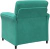 vidaXL 1-Sitzer Sofa Türkis 88 x 83 x 95 cm Samt 42033935 Bild 5
