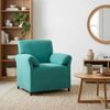 vidaXL 1-Sitzer Sofa Türkis 88 x 83 x 95 cm Samt 42033935 Bild 1