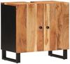 vidaXL Waschbeckenunterschrank Massivholz Akazie und Holzwerkstoff 351987 Bild 2