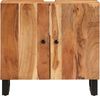 vidaXL Waschbeckenunterschrank Massivholz Akazie und Holzwerkstoff 351987 Bild 4