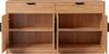 Sideboard Varkaus 75x140x40cm MDF Eichenoptik [en. casa] Bild 5