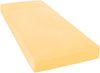 Janine Mako Jersey Spannbetttuch Bettlaken 140-160x200 cm OVP 5007 23 vanille Bild 3