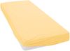 Janine Mako Jersey Spannbetttuch Bettlaken 140-160x200 cm OVP 5007 23 vanille Bild 4
