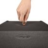 LECHUZA Pflanzgefäß CANTO Stone 30 Low ALL-IN-ONE Graphitschwarz 442073 Bild 4