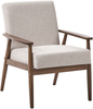 Sofa Set 6-Sitzer ESRUM Stoff Dunkelbraun Beige Bild 4