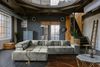 KAWOLA Sofa NEVADA Ecksofa Velvet silber Recamiere links mit motorischem Sitzvorzug 82 x 215 x 319 cm Bild 2