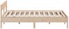 vidaXL Massivholzbett ohne Matratze 180x200 Kiefernholz 3216212 Bild 5