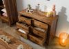Sideboard Sheesham 110x45x80 braun lackiert ANCONA #120 Bild 4