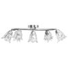 vidaXL Deckenleuchte mit Glasschirmen für 5 E14 Glühlampen 289233 Bild 4