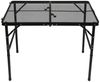 Sarcia. eu Campingtisch Klappbarer Campingtisch schwarz, höhenverstellbar 90x60x40/70 cm Bild 2