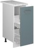 Apothekerschrank R-Line Blau-Grau 30 cm , AP Marmor Vicco Bild 4