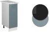 Apothekerschrank R-Line Blau-Grau 30 cm , AP Marmor Vicco Bild 5