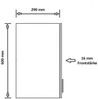 Küchen Hängeschrank 60 cm für das Modell „Dave 240 Eiche Sonoma Trüffel“ Bild 2