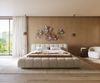 Polsterbettgestell Cutio 180x200 cm Webstoff Soft Beige Bild 4