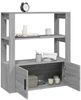 vidaXL Sideboard Grau Sonoma 80x30x90 cm Holzwerkstoff 819466 Bild 4