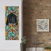 Queence Garderobe - "Kendra" Druck auf hochwertigem Arcylglas inkl. Edelstahlhaken und Aufhängung, Format: 50x120cm Bild 2