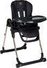 BabyGo 'Divan' Kinderhochstuhl, Schwarz/Rosegold Bild 2
