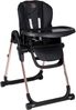 BabyGo 'Divan' Kinderhochstuhl, Schwarz/Rosegold Bild 3