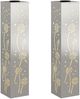 vidaXL Solar LED Weg Licht 2 pcs Silber Edelstahl 879776 Bild 2