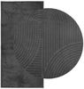 vidaXL Teppich IZA Kurzflor Skandi-Stil Anthrazit 100x200 cm 375427 Bild 3