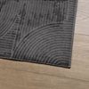 vidaXL Teppich IZA Kurzflor Skandi-Stil Anthrazit 100x200 cm 375427 Bild 4