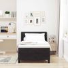 vidaXL Boxspringbett mit Kopfteil Schwarz 190 x 90 cm Samt 3341446 Bild 3