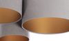 BPS Koncept 080-014 Deckenleuchte Trio grau, gold 3 x E27 L:91cm H:30cm dimmbar Bild 4