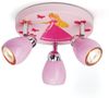 Brilliant Leuchten No. G55934-17 LED Spotrondell Princess 3-flg GU10 rosa Bild 2