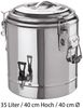 Doppelwandiger Thermogetränkebehälter 35 Liter Edelstahl Bild 4
