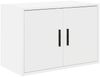 vidaXL Garagen-Wandschrank Weiß Holzwerkstoff 860643 Bild 2