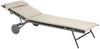 Outdoor Sonnenliege BAYANNE Latte / Gestell Titane Bild 2