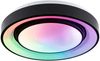 Paulmann 70544 LED Deckenleuchte Rainbow Regenbogeneffekt RGBW 375mm Schwarz Weiß Bild 5
