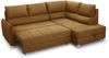 Ecksofa Schlafsofa Sofa MARNO in Stoff Chill Me Honiggelb Ottomane Rechts Bild 3