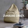 Lumaland 'Luxury XL Plus' Sitzsack, Beige, Polyester, 120 l Bild 3