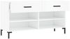 vidaXL Schuhbank Hochglanz-Weiß 102x35x55 cm Holzwerkstoff 829742 Bild 5