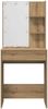 vidaXL Schminktisch-Set mit LED-Leuchten Artisan-Eiche Holzwerkstoff 3329188 Bild 5