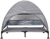 vidaXL Hochgelegtes Hundebett Hellgrau 127 x 81 x 108 cm 42008219 Bild 4