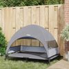 vidaXL Hochgelegtes Hundebett Hellgrau 127 x 81 x 108 cm 42008219 Bild 3