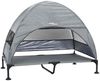 vidaXL Hochgelegtes Hundebett Hellgrau 127 x 81 x 108 cm 42008219 Bild 2