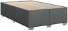 vidaXL Boxspringbett mit Matratze Dunkelgrau 120x190 cm Stoff 3290435 Bild 5