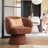Bronx71 Sessel Lenn drehbar Chenille kupfer Bild 4