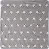 roba Babydecke 'Little Stars' 80 x 80 cm - 2-seitig - super weich - warm & flauschig - Baumwolle - Grau Bild 2