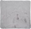roba Babydecke 'Little Stars' 80 x 80 cm - 2-seitig - super weich - warm & flauschig - Baumwolle - Grau Bild 3