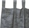 vidaXL Samtvorhänge mit Vorhängen 2 pcs Grau 245 x 140 cm Samt 4107726 Bild 5