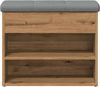 vidaXL Schuhbank Artisan-Eiche 62x32x50 cm Holzwerkstoff 857630 Bild 4